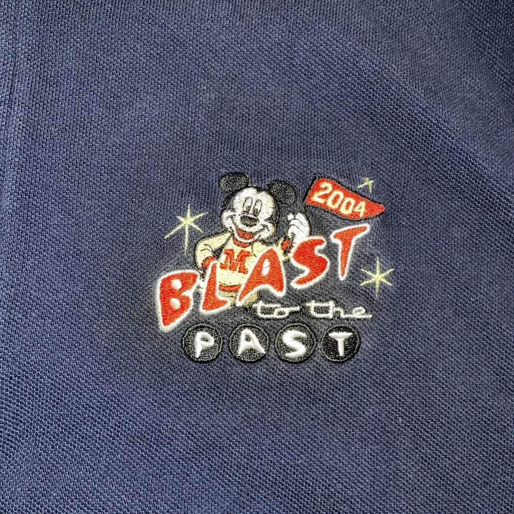 U.L. Sport Vintage 2004 Disneyland Blast To The Past‎ Men's 2XL Polo Shirt
